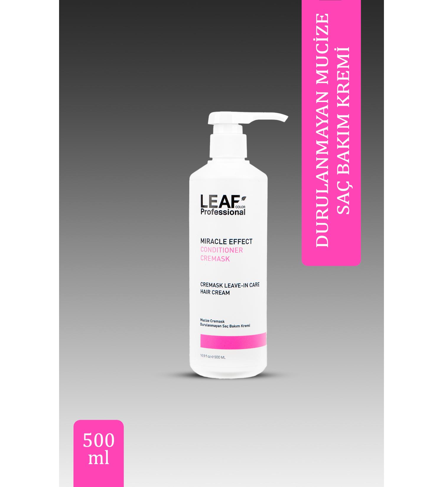 leafcolor Professional Miracle Cremask Leave-In Hair Care Cream 500ml