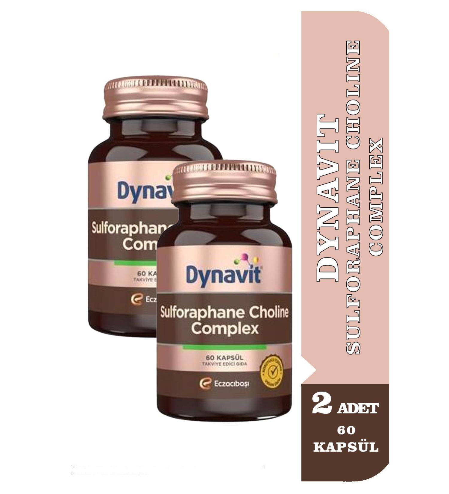Dynavit Sulforaphane Choline Complex 60 Tablets 2 Pieces