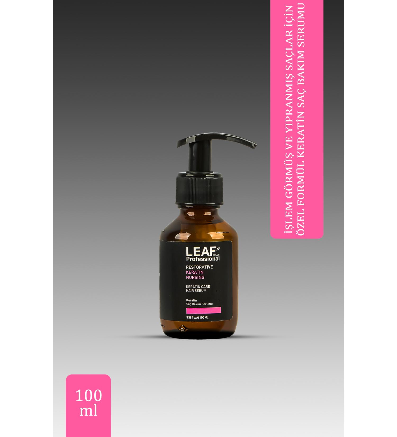 Leaf Leafcolor Professional Keratin Hair Care Serum 100ml