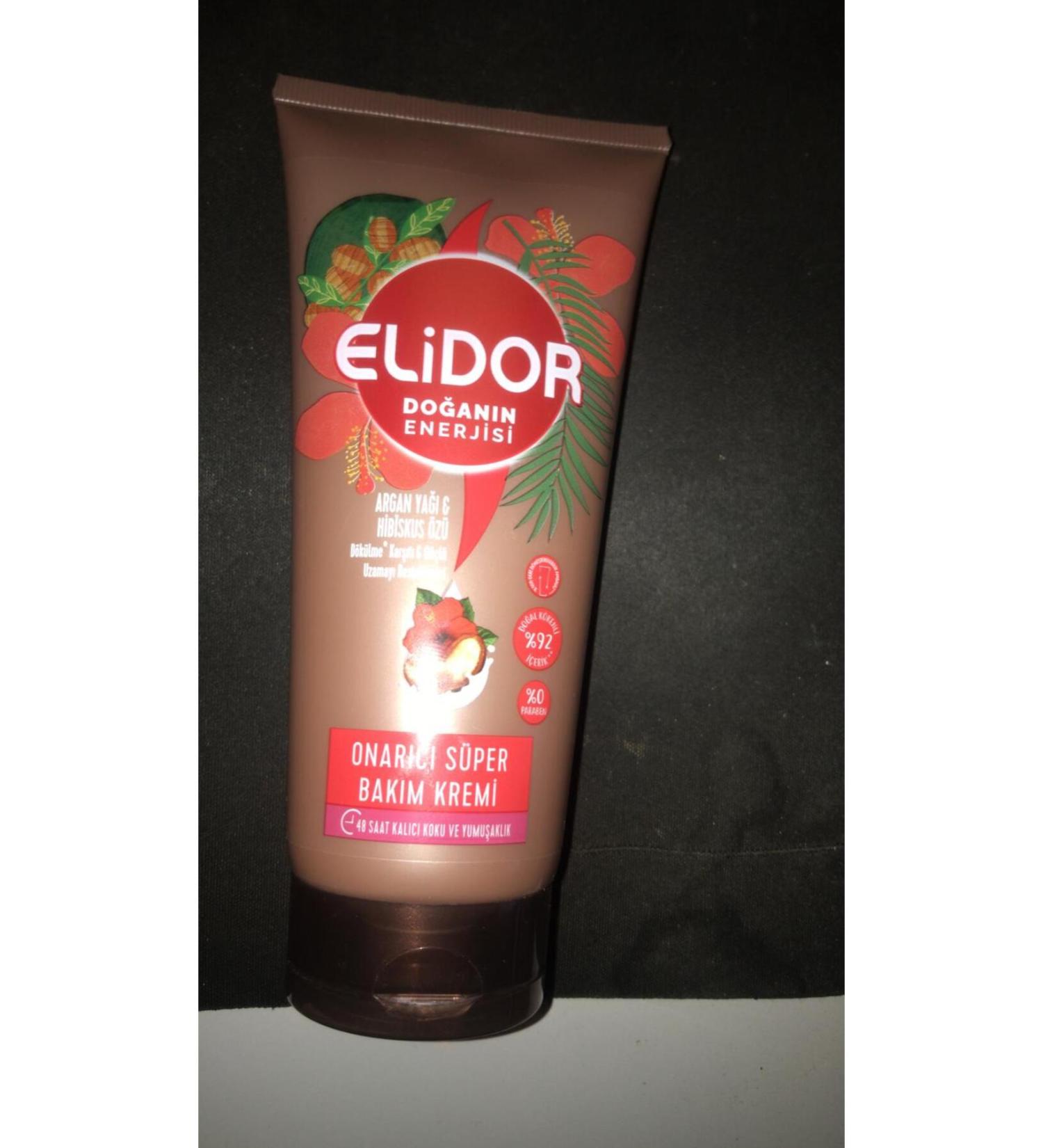 Elidor Nature's Energy - Argan Oil & Hibiscus Extract / Anti-Hair Loss & Strong Growth Support 170ML