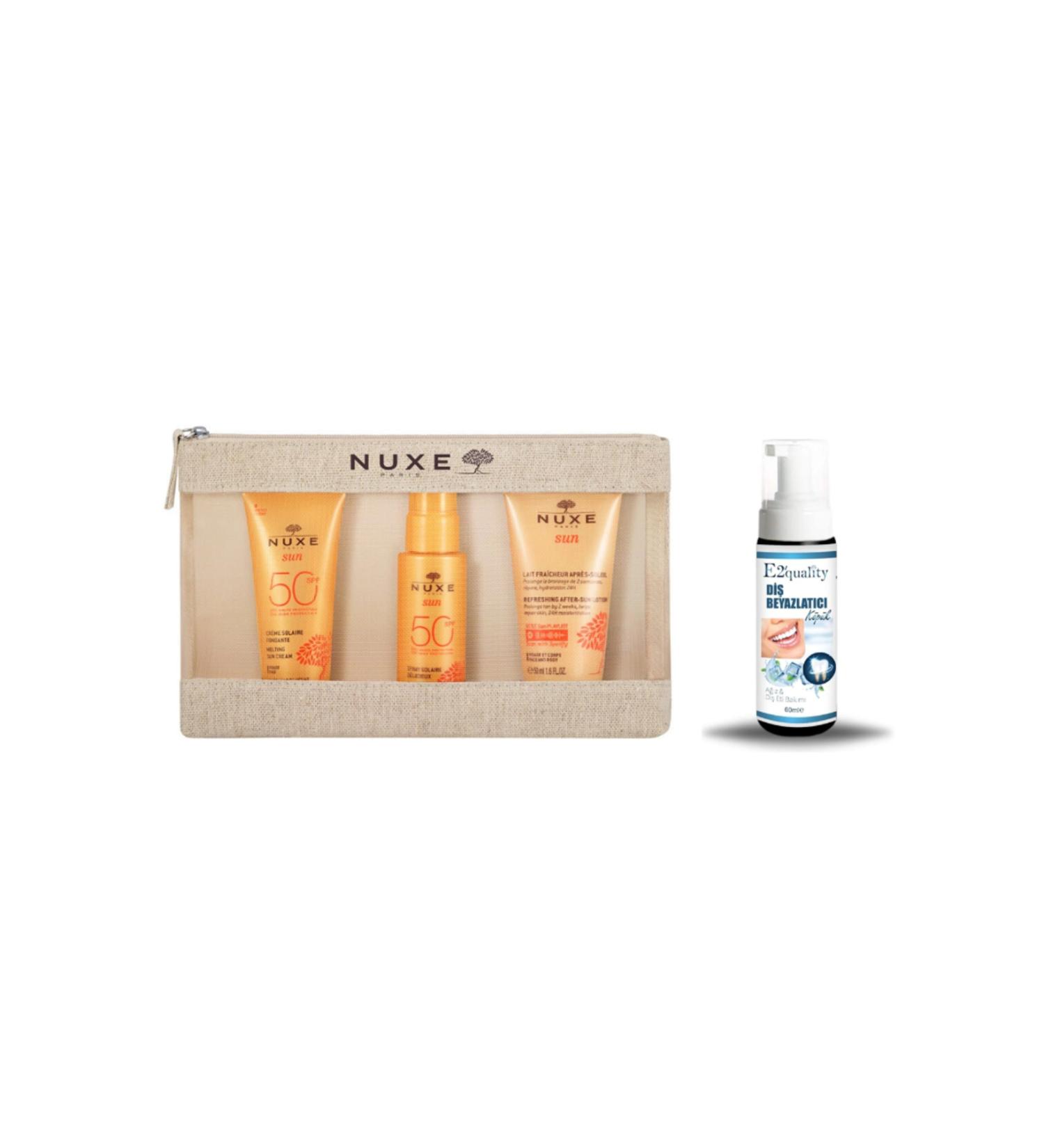 Nuxe Travel Kit + Gift Teeth Whitening Foam