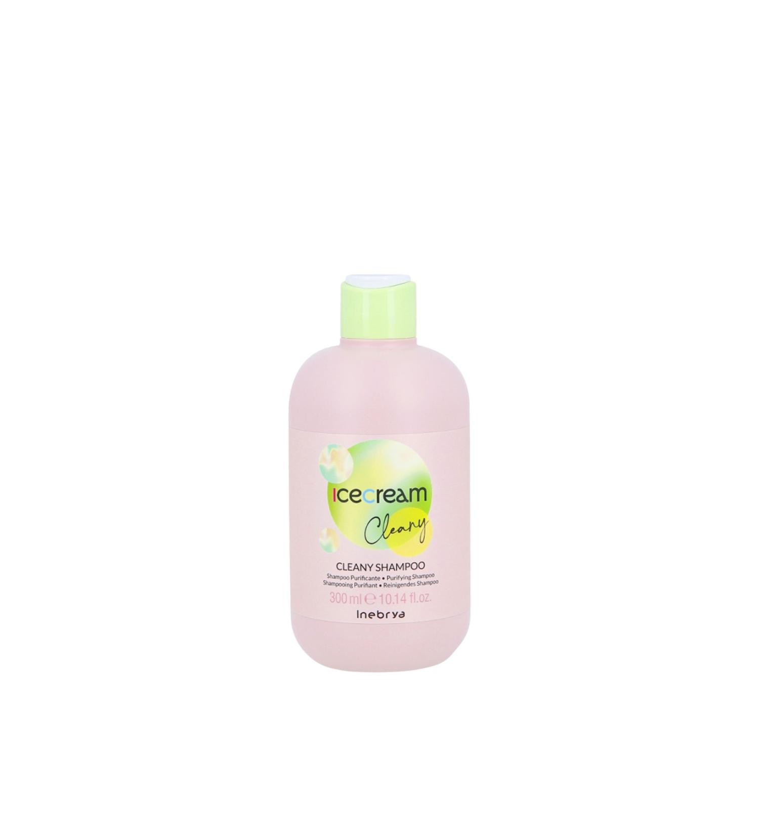 Inebrya Ice Cream Cleany Scalp Shampoo for Sensitive and Dirty Hair 300 ml Root cleaning keyizmir