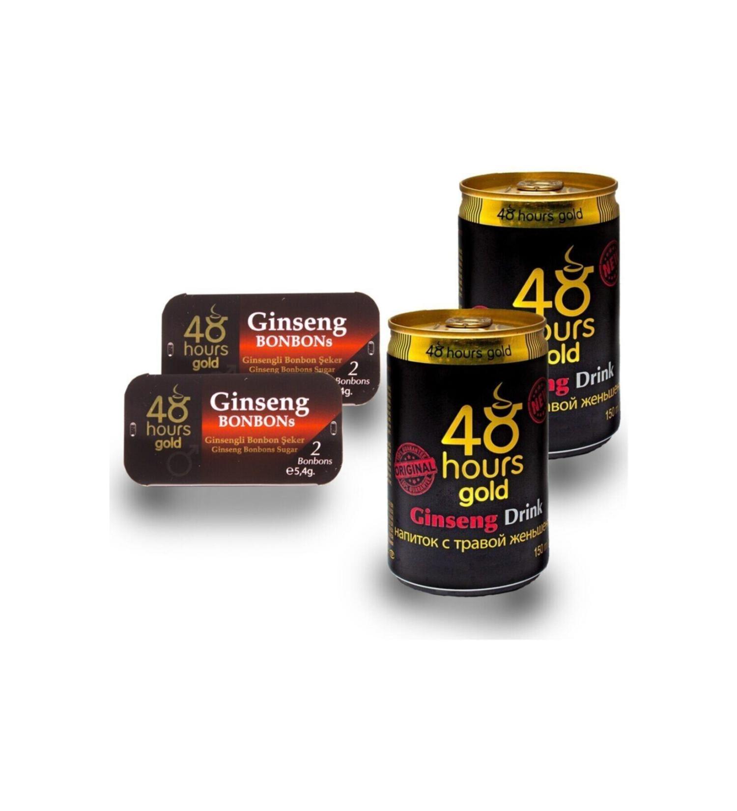Mardinal Ginseng Drink 2 'li 48 Hours Gold Ginseng Bonbon 2 'li 48 Hours Gold 4-piece set
