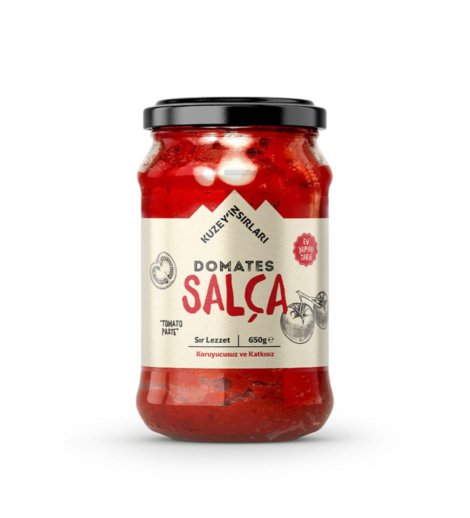 SECRETS OF THE NORTH Tomato Paste - Homemade (650 GR)