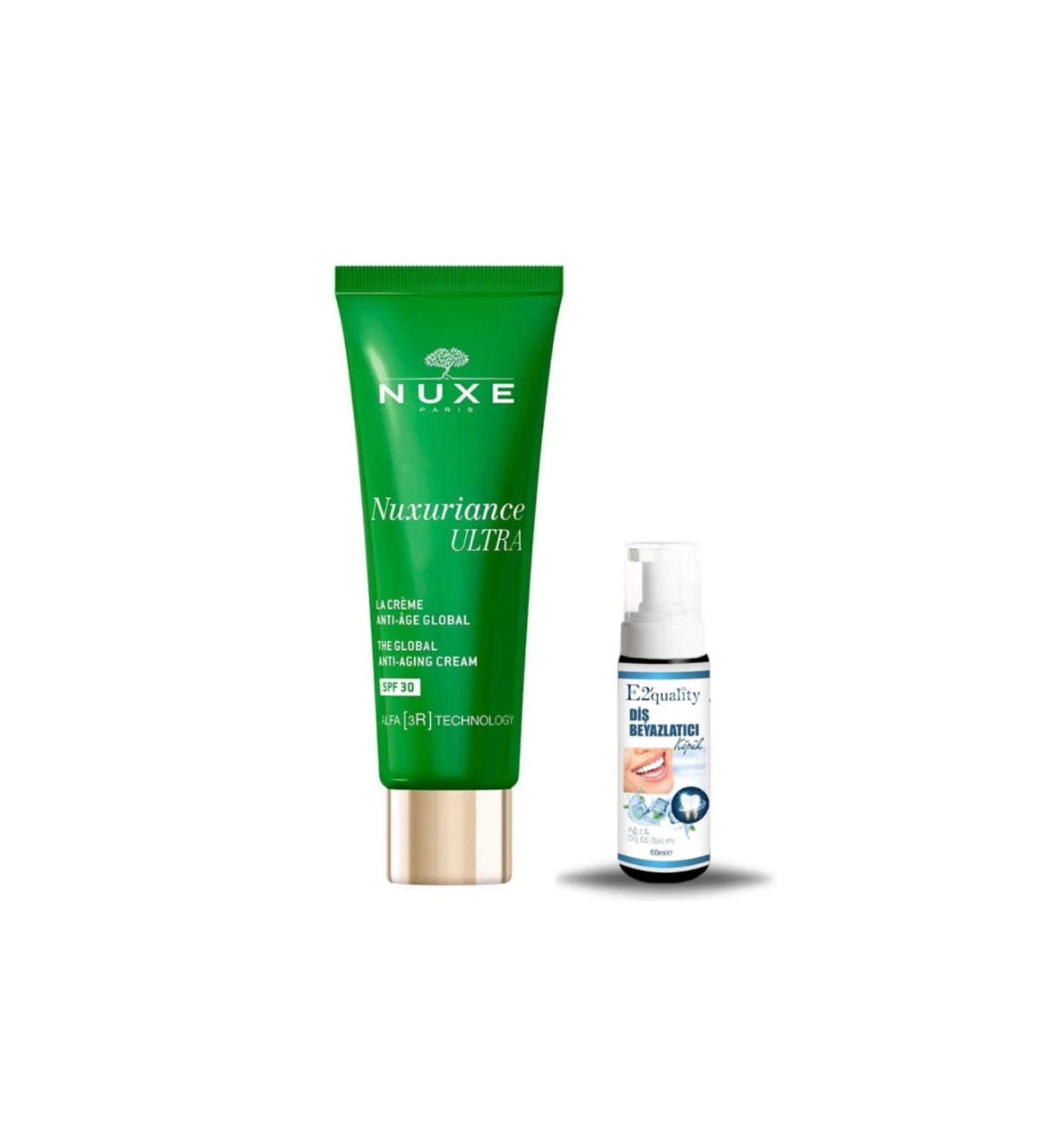 Nuxe Nuxuriance Ultra SPF30 Day Cream 50 ml + Gift Teeth Whitening Foam