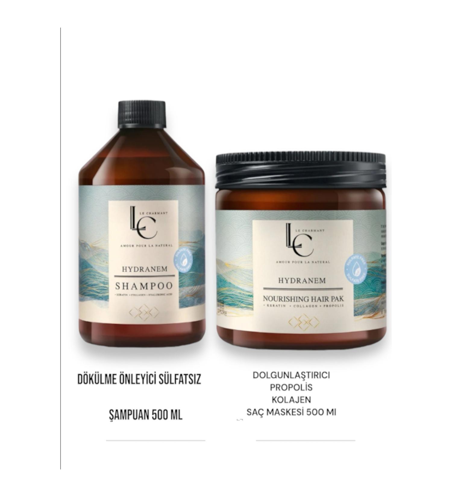 Le Charmant Shampoo Mask Set