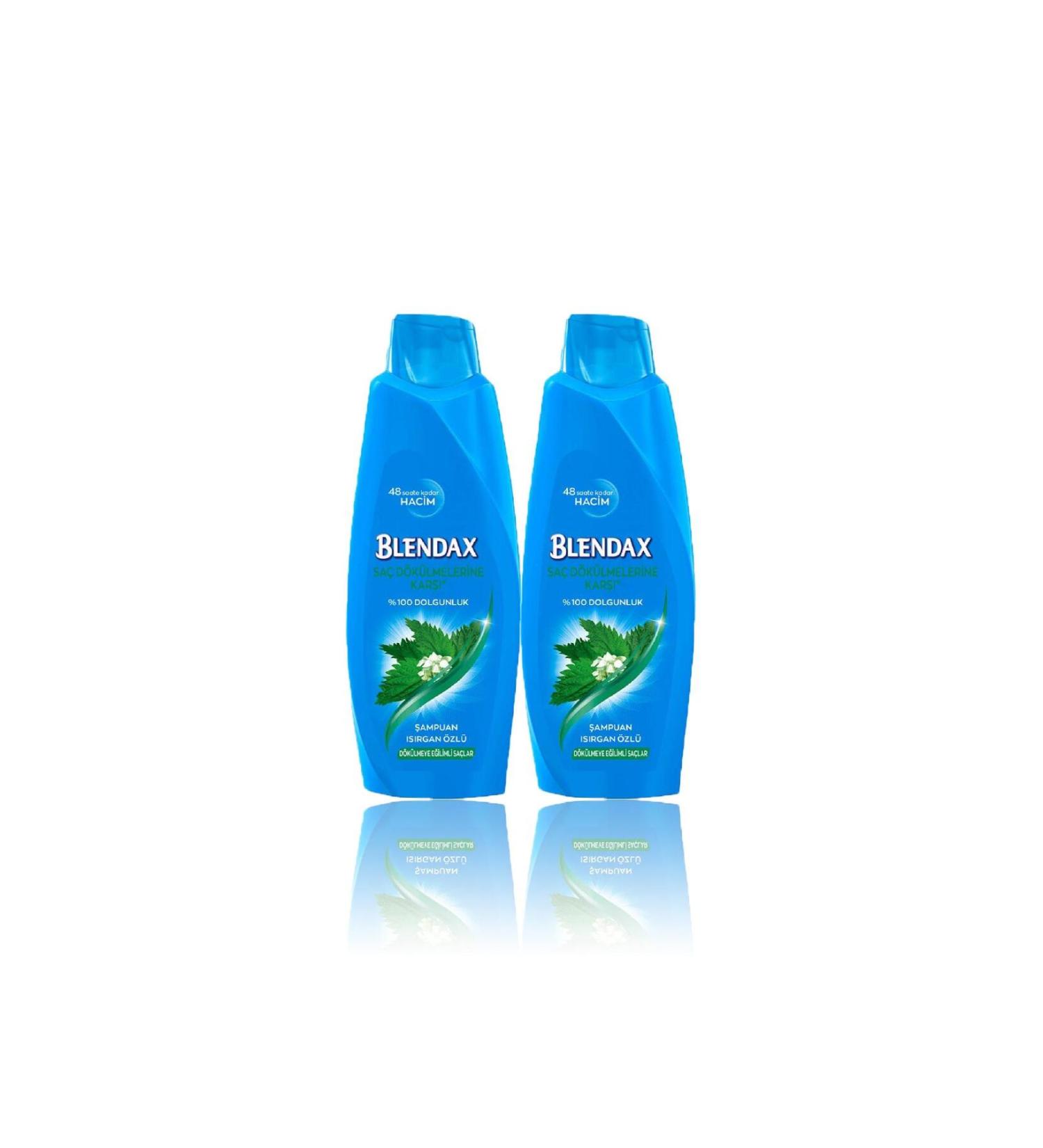 Blendax Anti Hair Loss Nettle Essence Shampoo 500 MX 2 Pieces