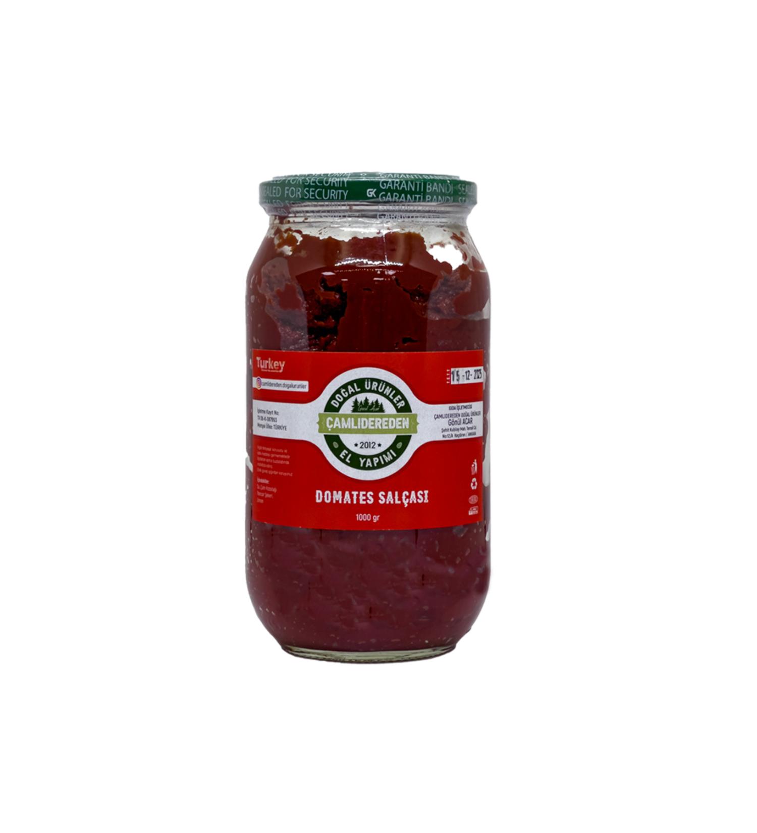 Natural Products from aml dere Tomato Paste 1 kg