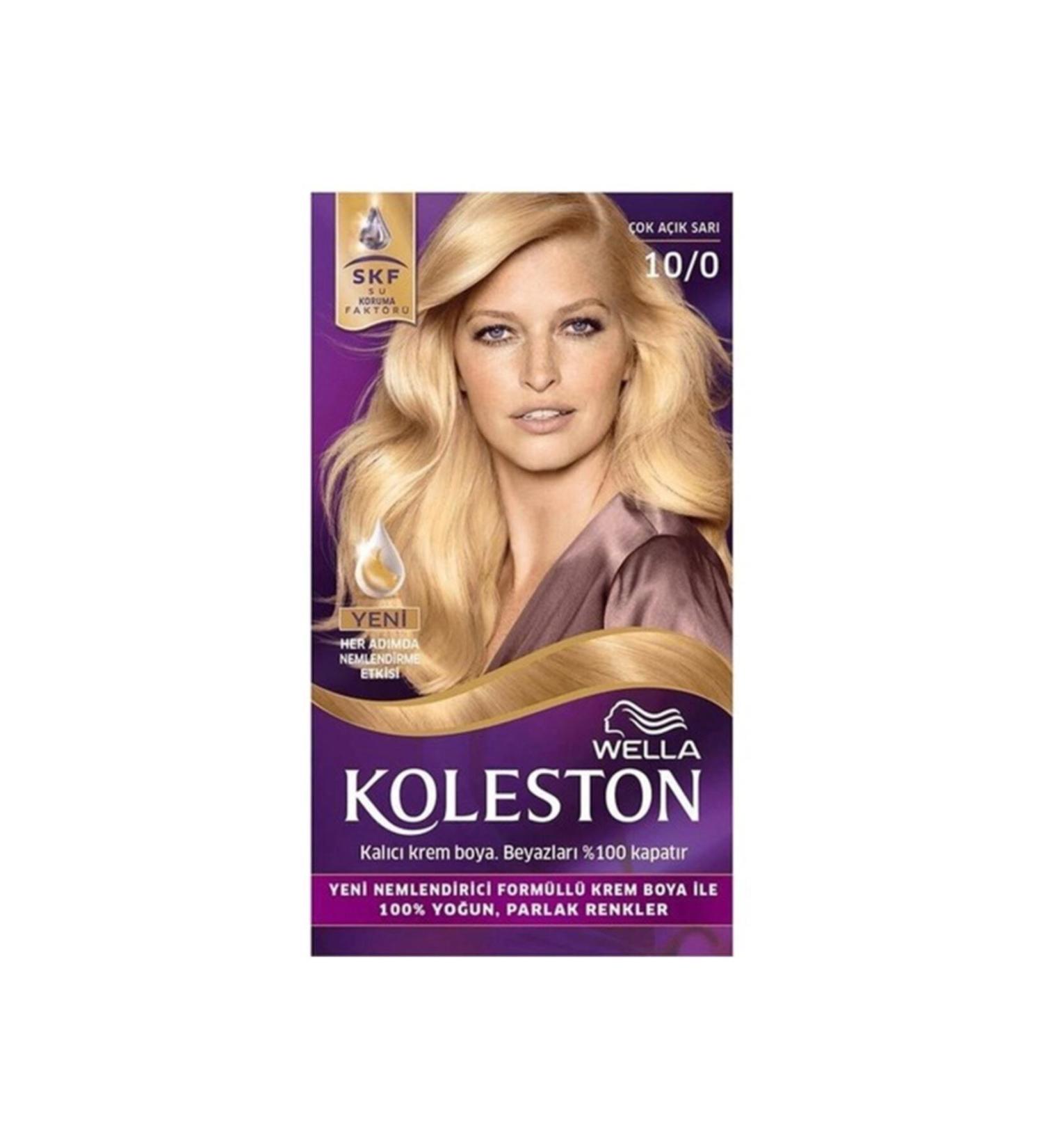 Wella Koleston Kit Hair Dye 10/0 Very Light Blonde