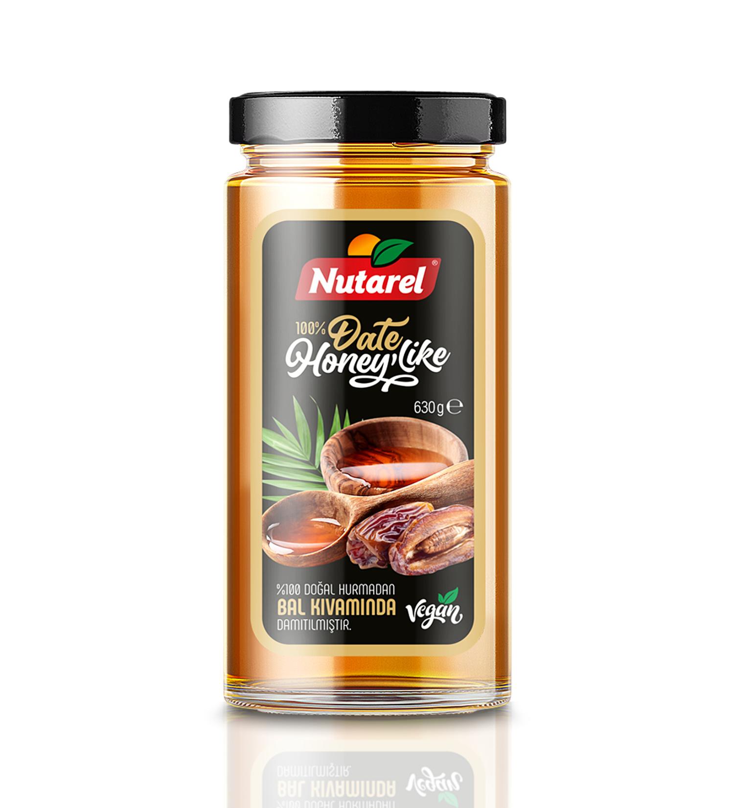 NUTAREL Date Honey - 0 Dates - Vegan Honey 630 Gr.
