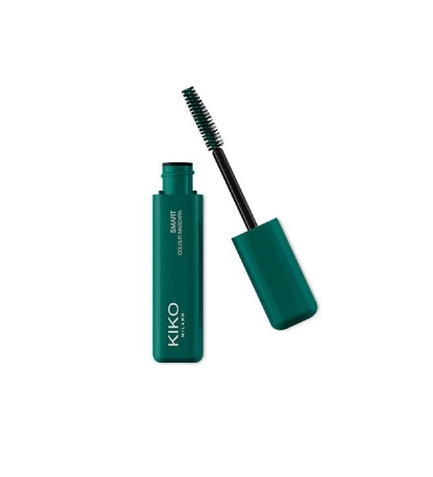 KIKO Smart Colour Mascara 08 Jungle Green Panoramic Volume Effect Colour Mascara - Buy Online on GoSupps.com