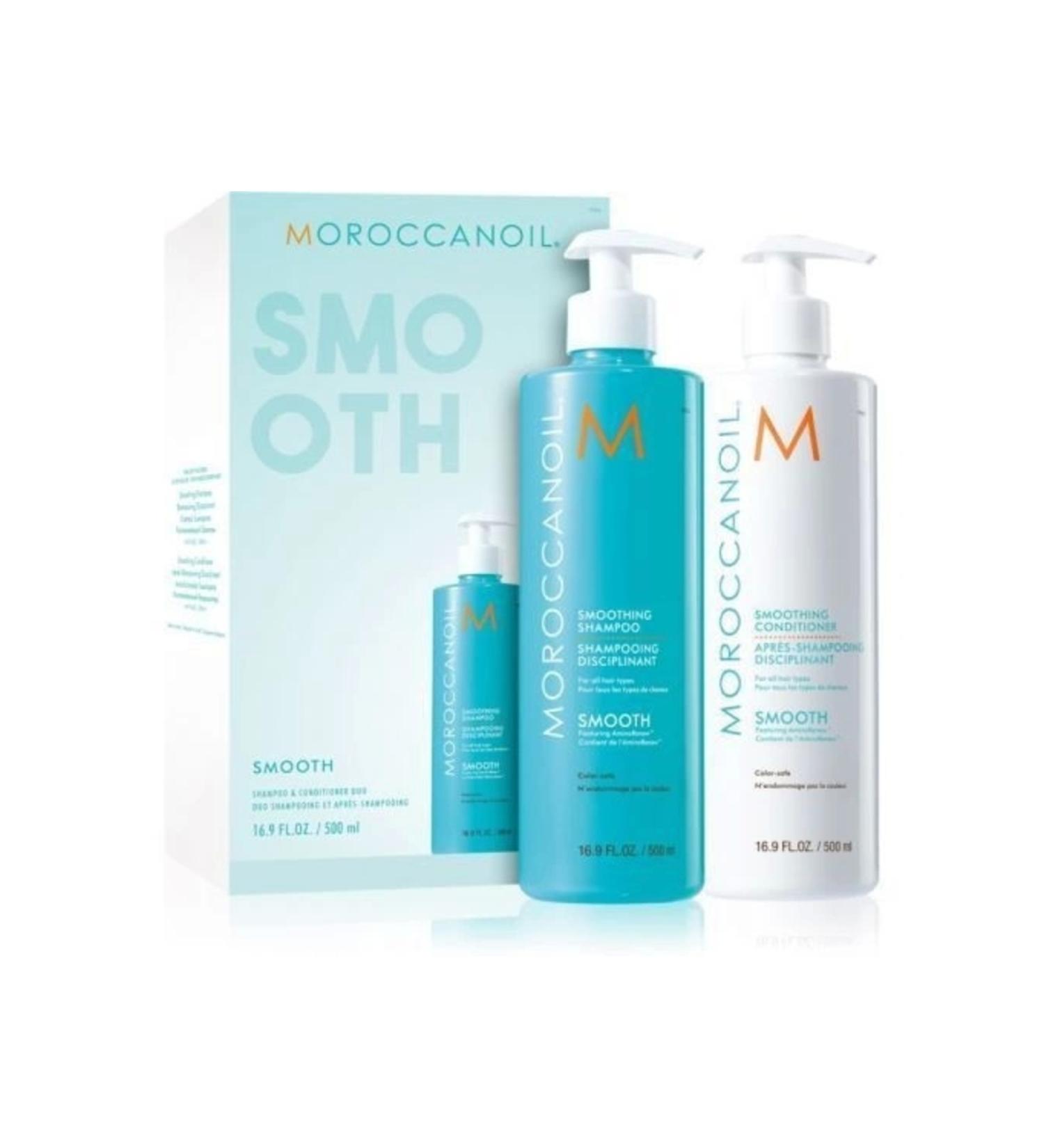 Moroccanoil Smoothing Hair Care Shampoo 500ml Conditioner 500ml 2-pack special set