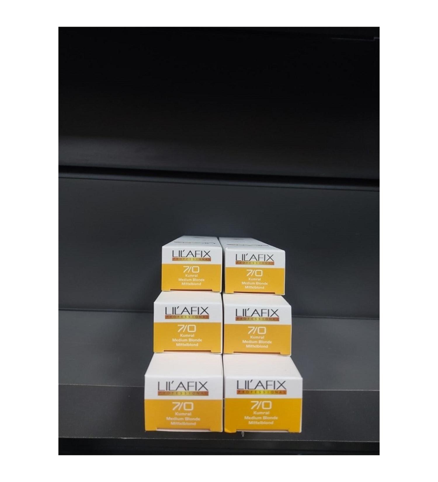 Lilafix Blonde Cream Hair Dye 60mlx 6 Pieces..big zellik300424123