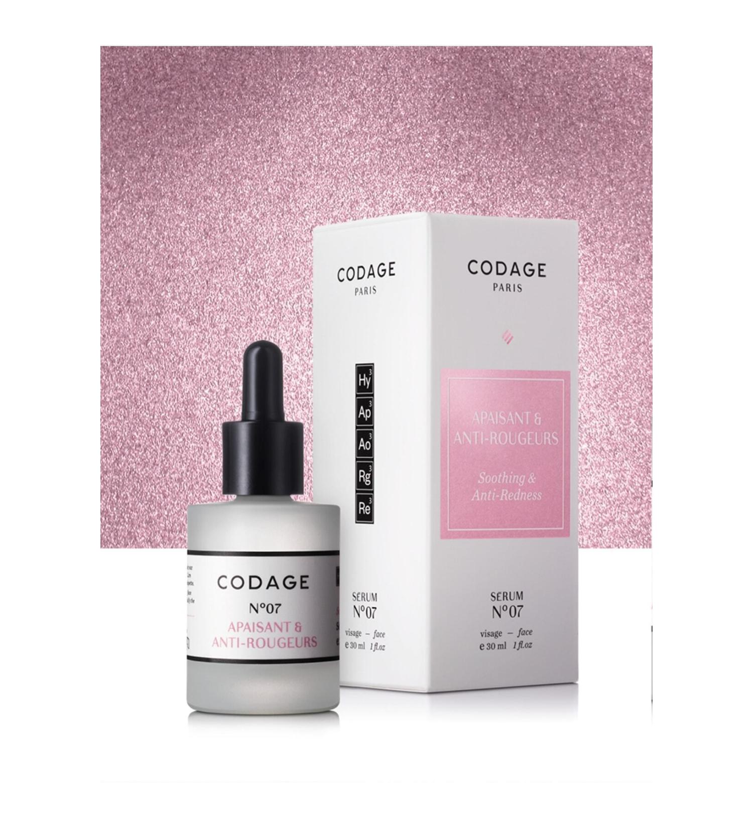 Codage SOOTHING & ANTI-REDNESS ANTI-REDNESS SK N BARR ER REPAIRER N 07 SERUM 30 ML DKHAIR612