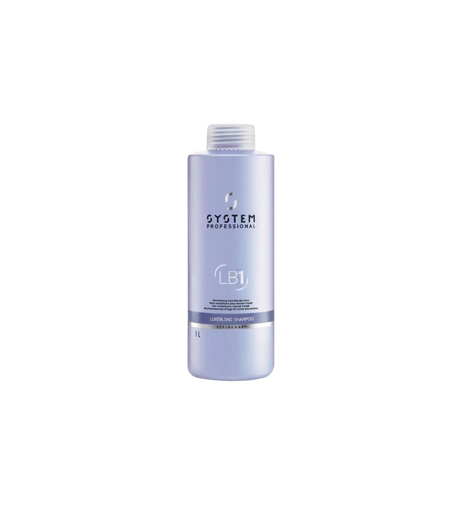 System Professional Renewing Shampoo for Blonde Hair 1000 ml
