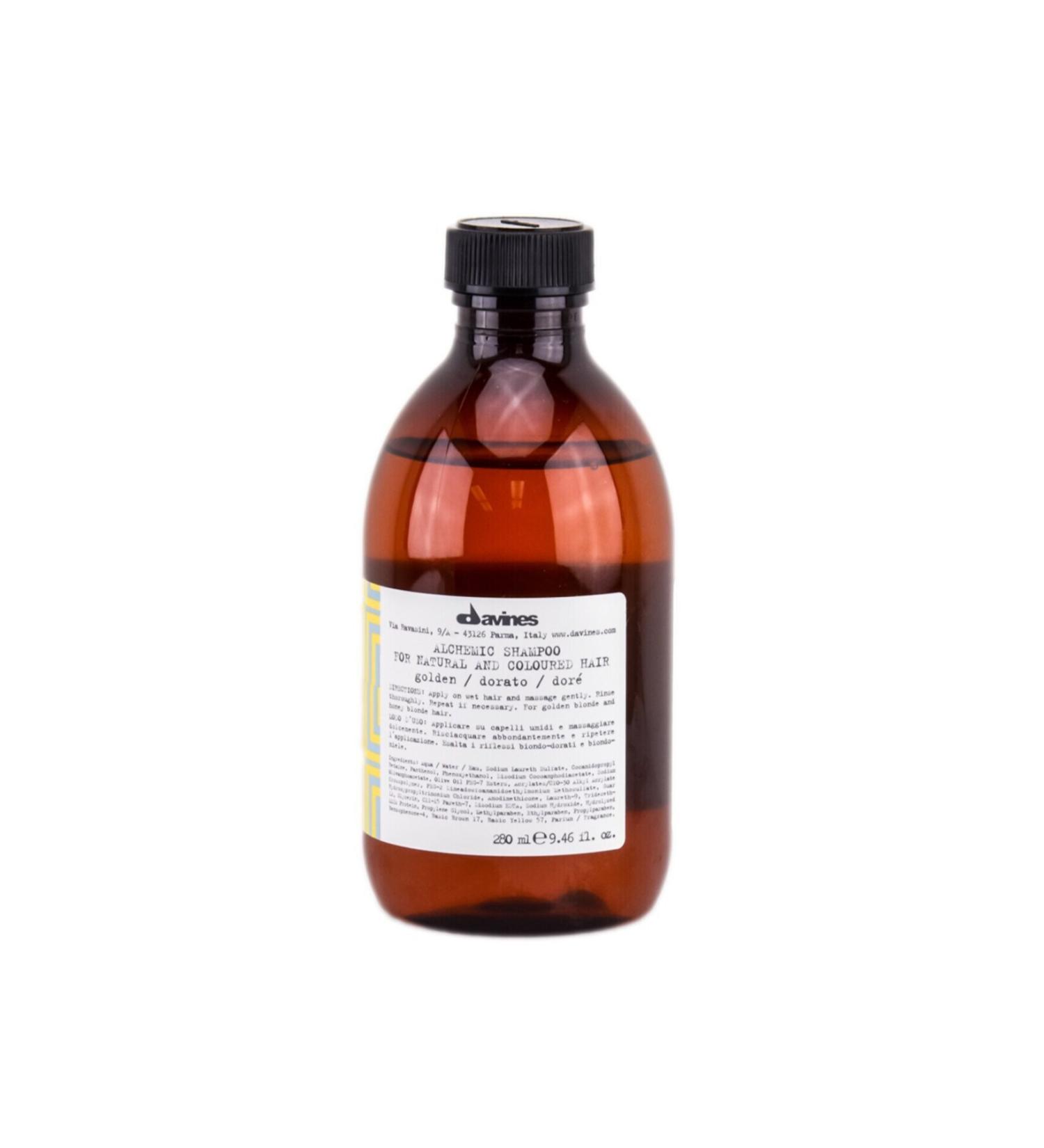 Davines Alchemic Golden Color Preserving Shampoo 250 ml DAVINES-NOONLINE2042