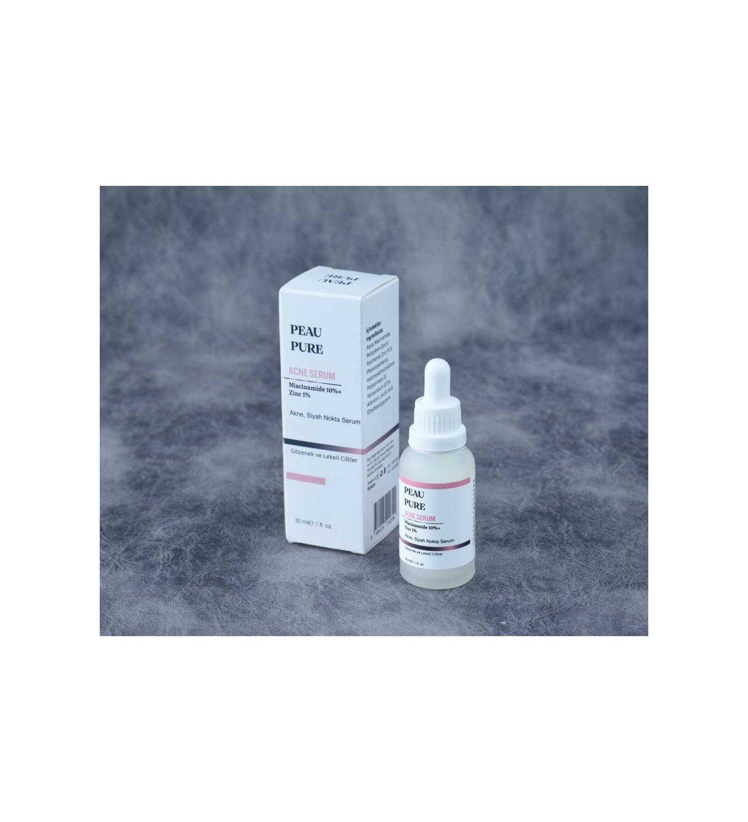 Peau Pure Acne Serum Blackhead Serum Pores and Blemished Skin