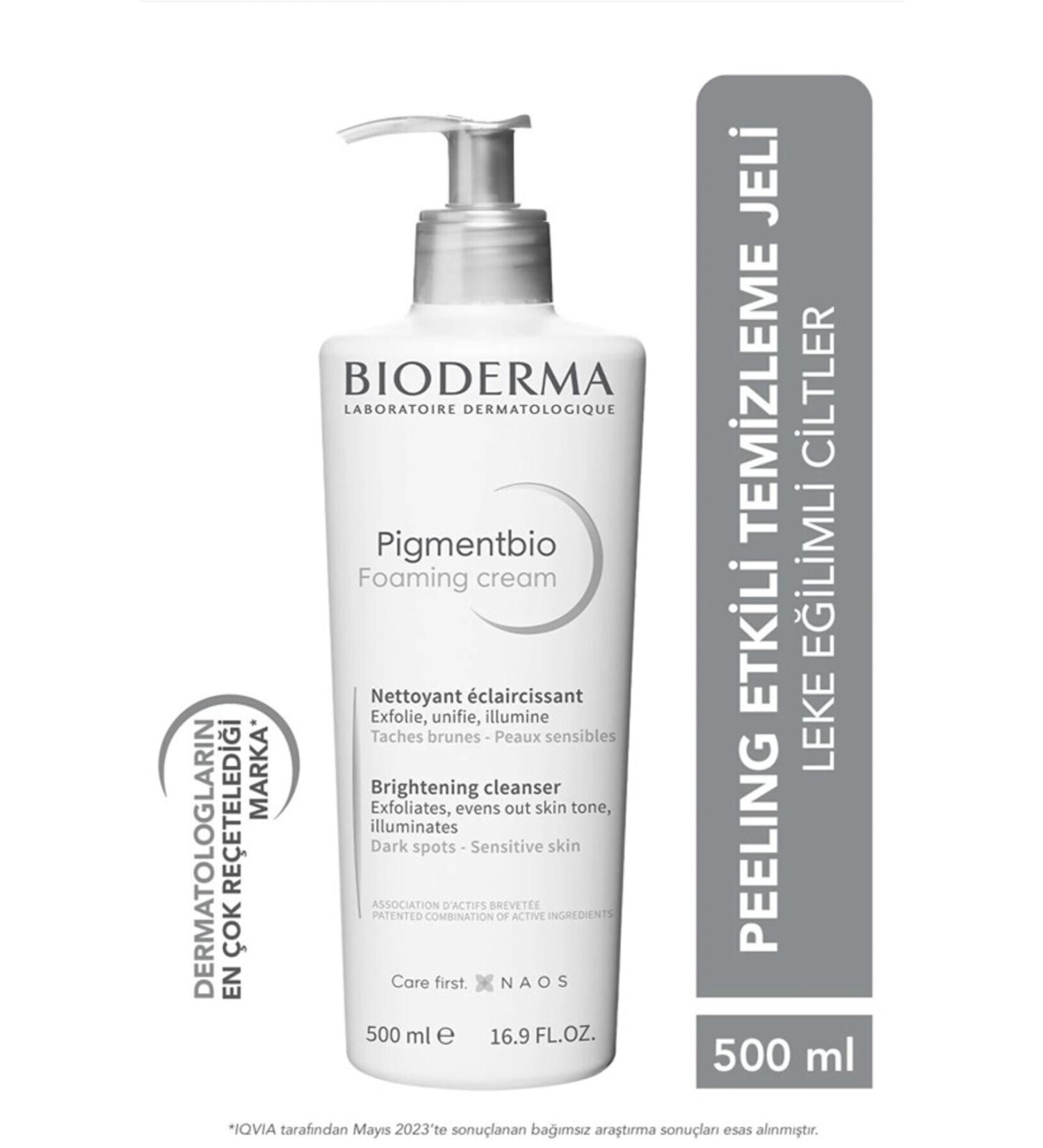 Bioderma Pigmentbio Foaming Cream Cleansing Gel 500 ml