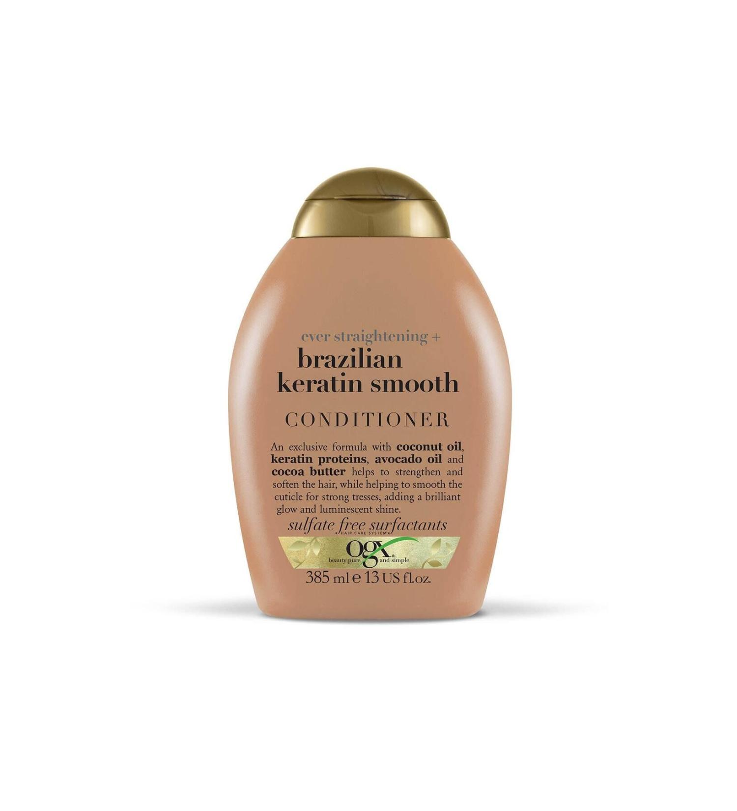 OGX Straight Brazilian Keratin Smooth Cream 385 ml