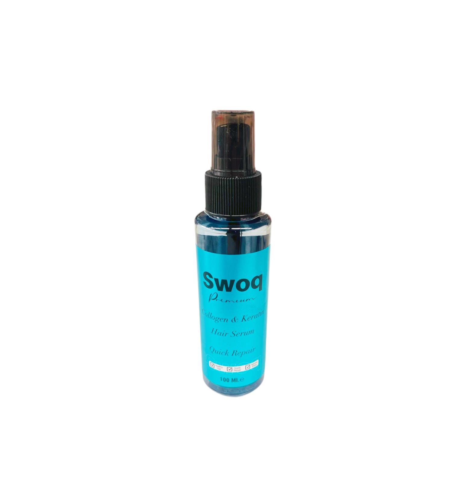 SWOQ COLLAGEN & KERATIN HAIR SERUM 100ML