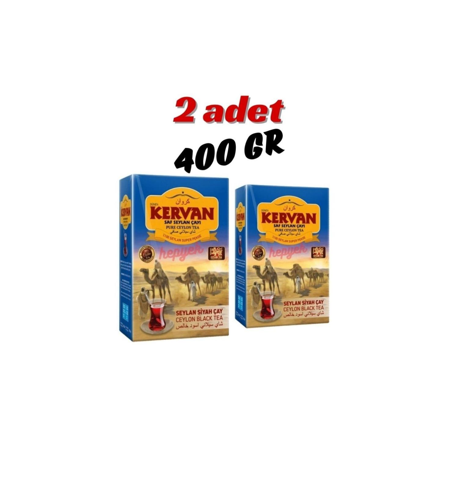 Kervan Imported Pure Ceylon Tea 2x400 gr