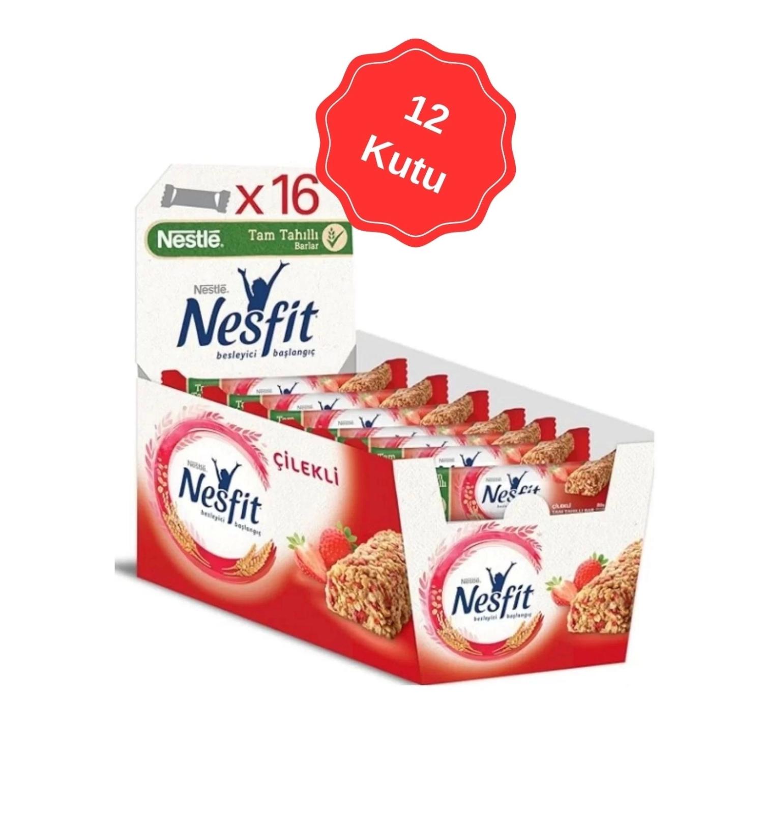 Nestle Strawberry Cereal Bar 23.5 G (16 Pieces x 12 Boxes) - Buy Online on GoSupps.com
