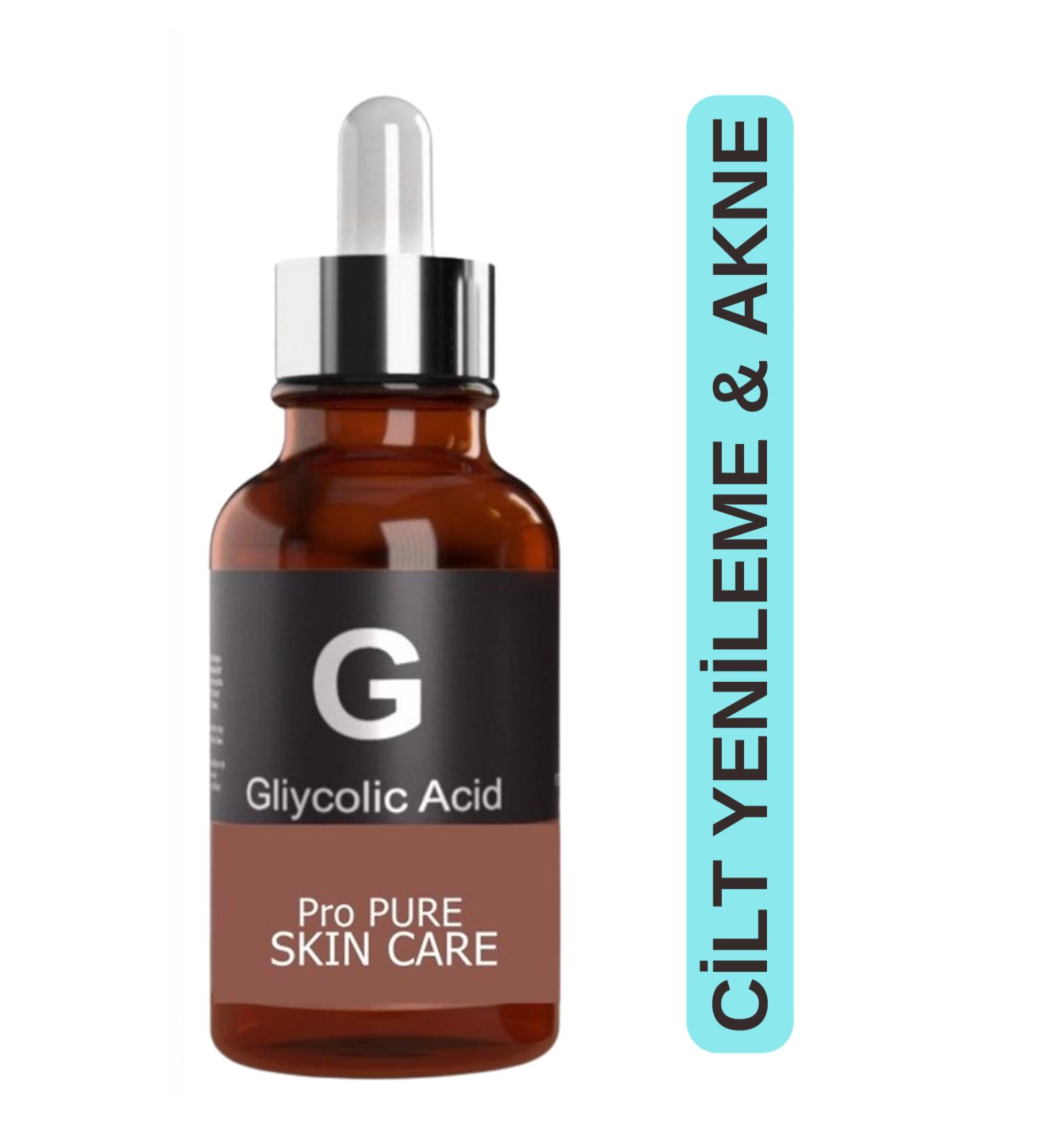 PRO PURE SKIN CARE Glycolic Acid Regenerating Face Serum & & - Buy Online on GoSupps.com