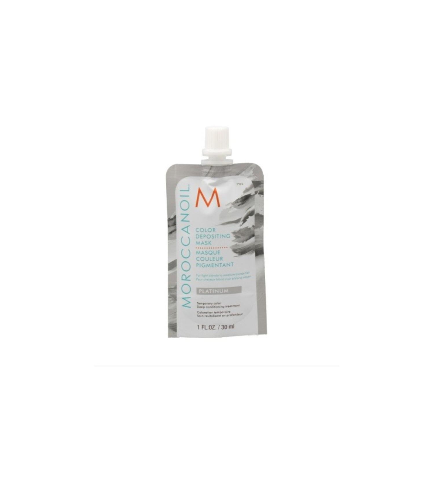 Moroccanoil Platinum Mini Color Depositing Hair Mask 30ml