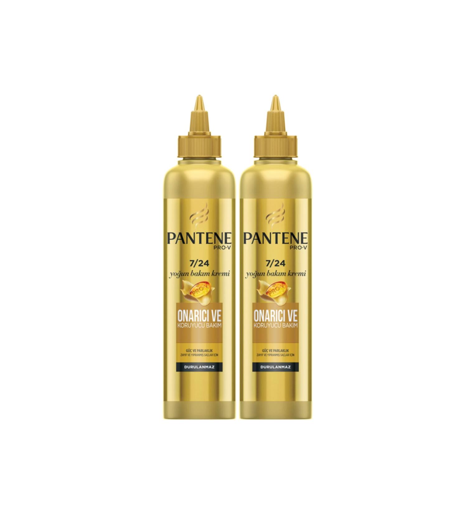 Pantene 7/24 Hair Care Cream Instant Repair and Moisturizing 300 Ml X 2 Pieces - Buy Online on GoSupps.com