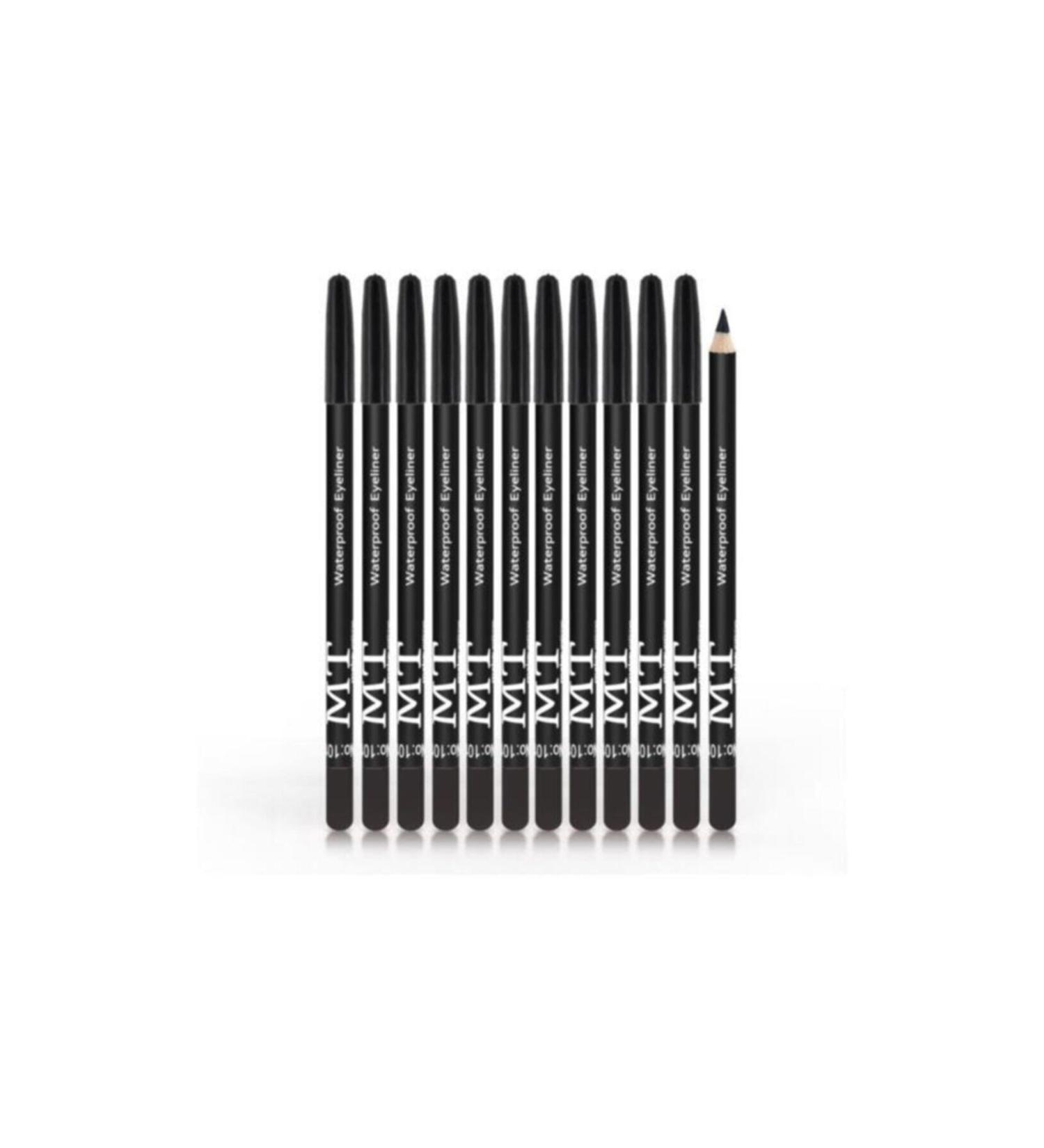 Makeuptime Mujgan 12-Piece Black Eyeliner Set