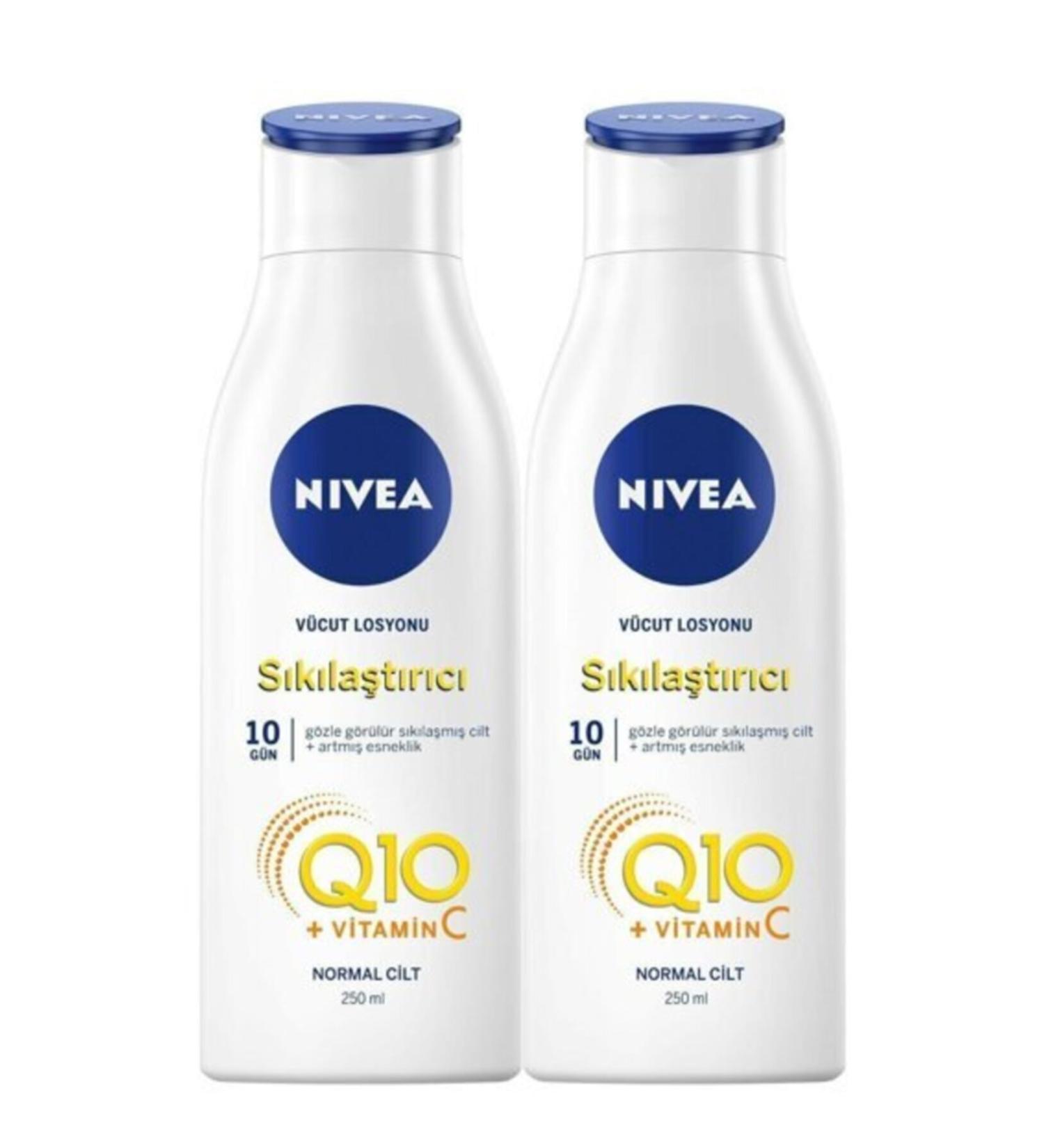 NIVEA Q10 Vitamin C Firming Body Lotion 250 Ml X 2 Pieces
