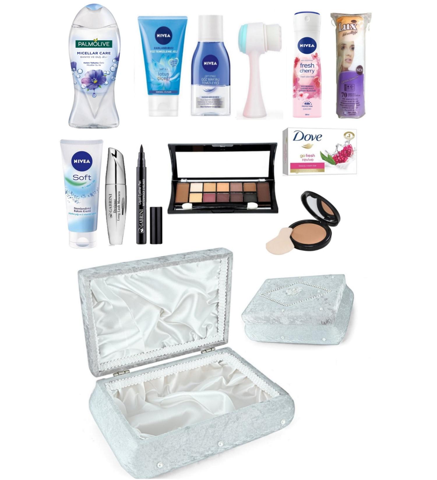 NIVEA Bride Engagement Chest Bundle Set - Bride Make-up Wedding Chest 13 Pieces