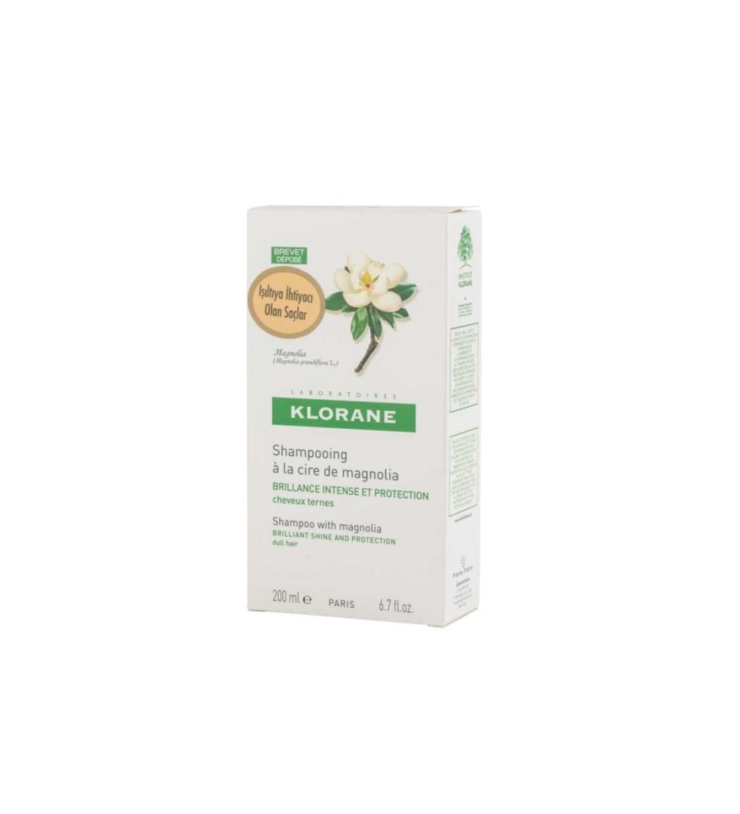 Klorane Shampooing Magnolia 200 ml - Magnolia Extract Shampoo (Shining)