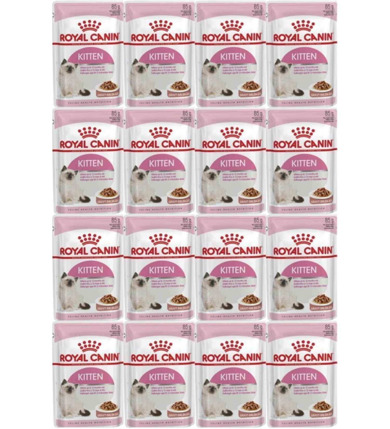 Royal Canin Kitten Gravy Cat Food 85 Gr 12 Pieces