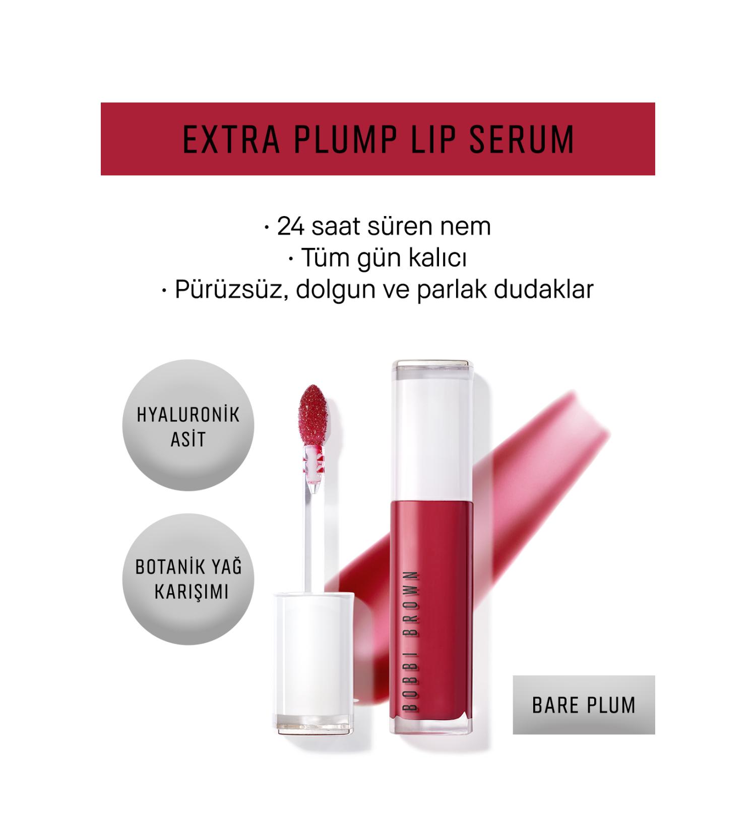 Bobbi Brown Extra Plump Plumping Lip Serum - Bare Plum 716170336312 - Buy Online on GoSupps.com