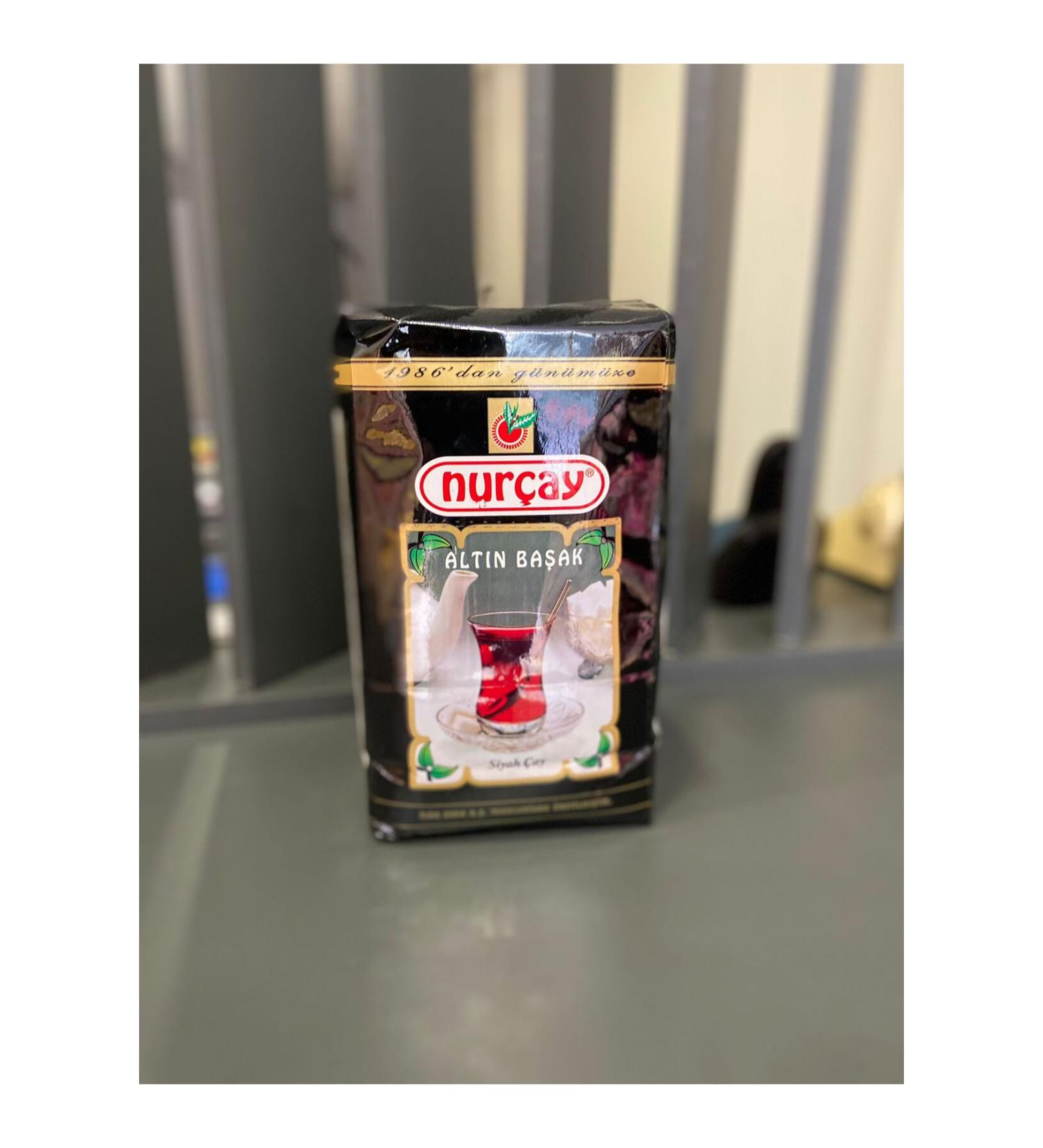 Nur ay NUR TEA ALTIN BA AK 1000gr x 8 pieces Black Loose Tea