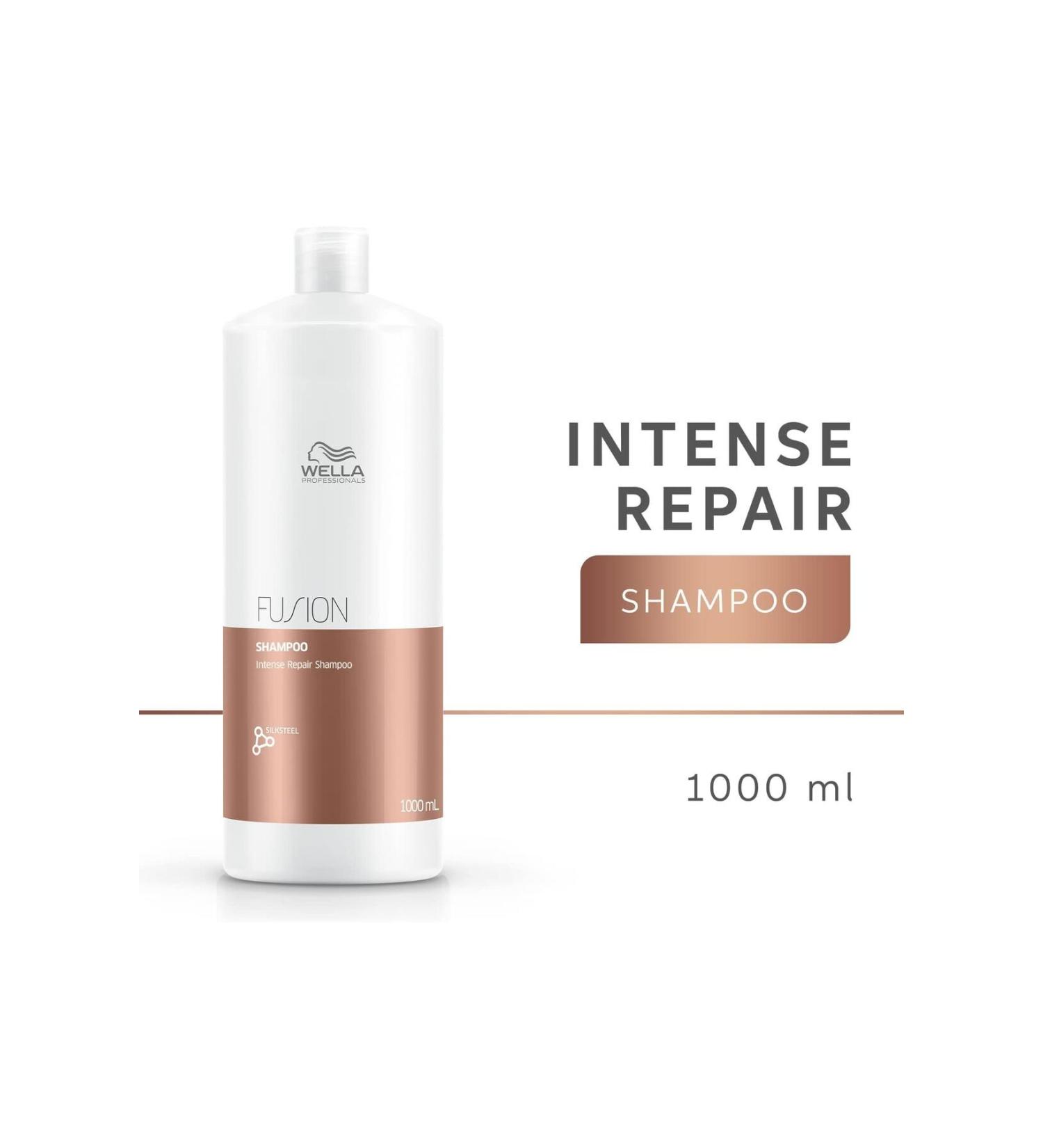 Wella Fusion Repairing-Structurizing Shampoo Against Comb-Related Breakage 1000ml CYT7974646136222