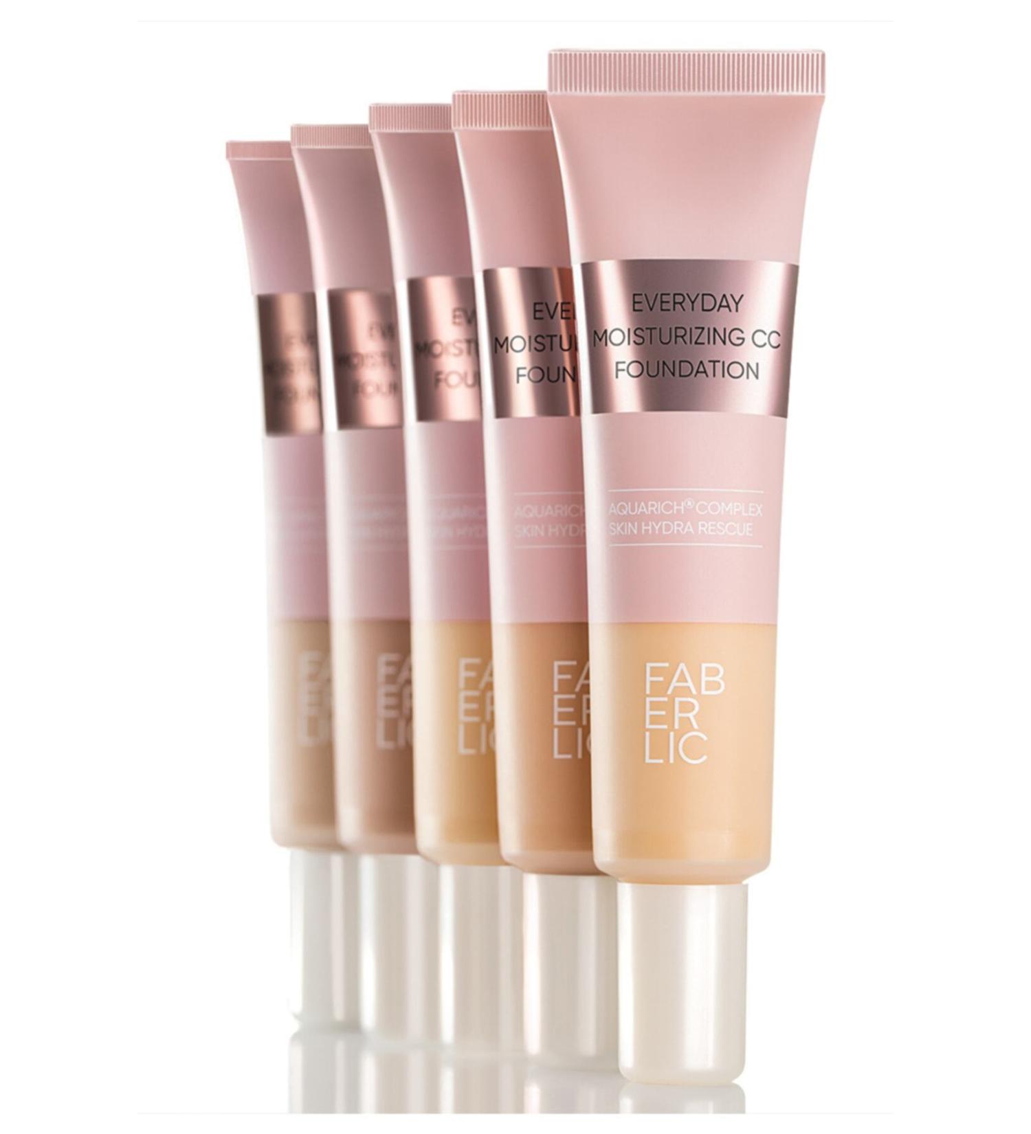 Faberlic Glam Team Moisturizing Foundation Every Day - Nude - 30.0 Ml. - Buy Online on GoSupps.com