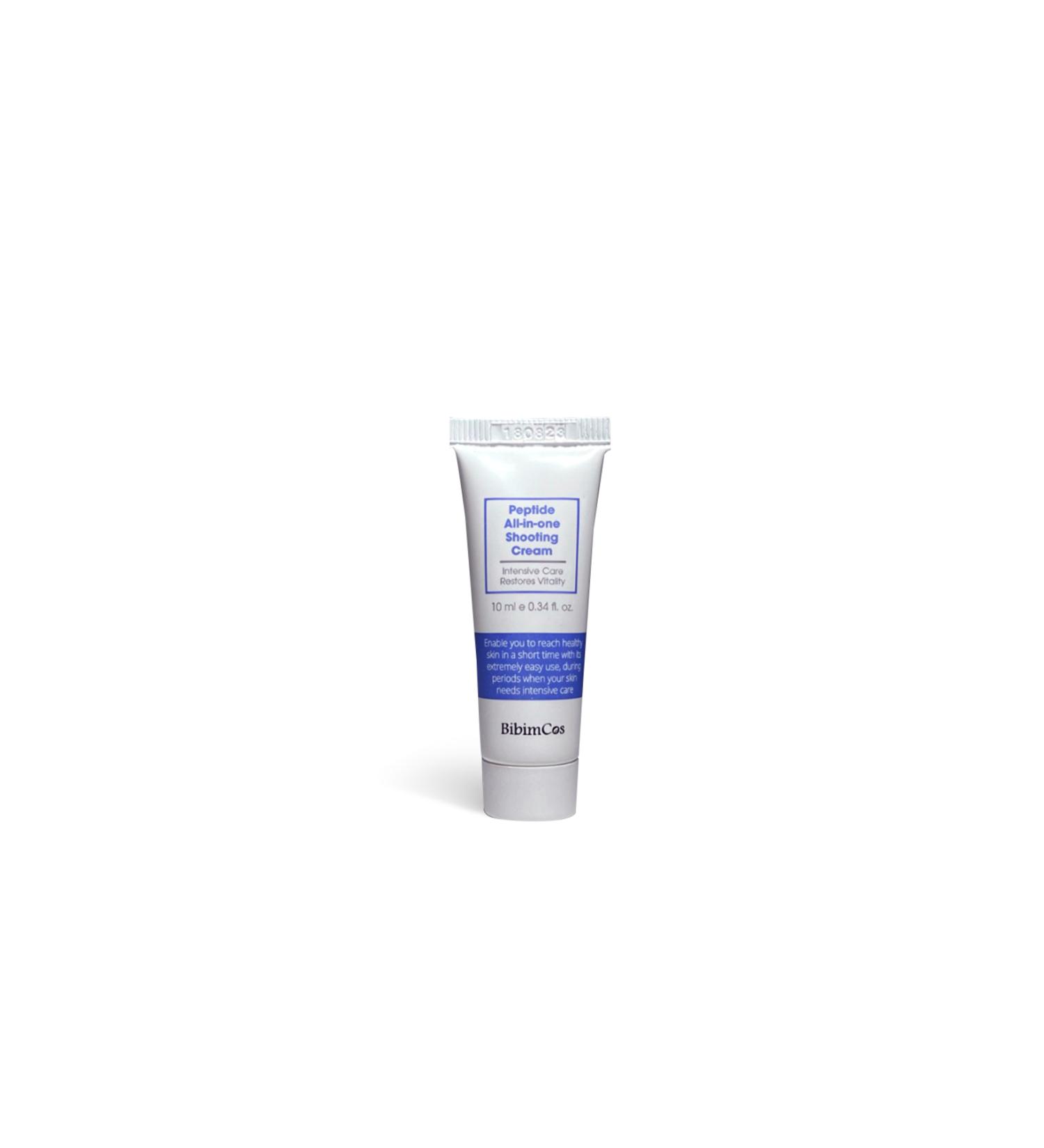 Bibimcos All-in-one Shooting Cream - Intensive Moisturizing Cream 10ml - Buy Online on GoSupps.com