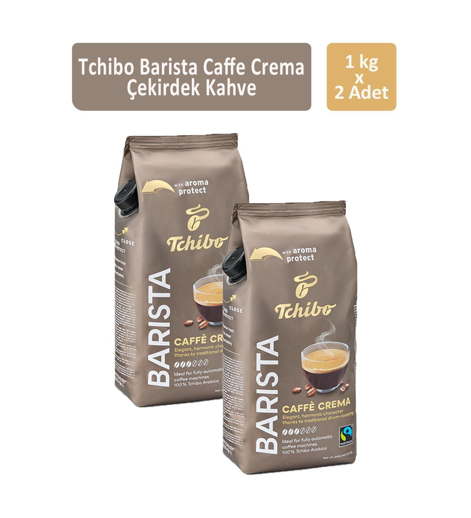 Tchibo Barista Caff Crema Bean Coffee 1000 gr x 2 Pieces - Buy Online on GoSupps.com