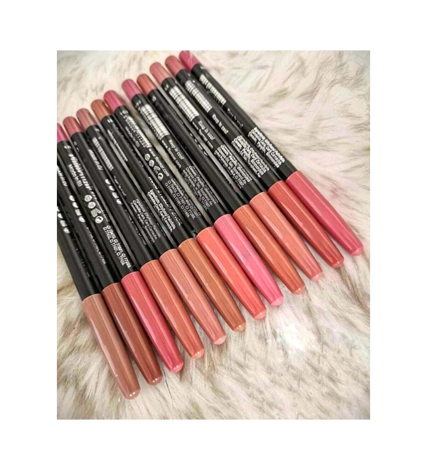 Roesia Rose Cosmetics Rose 12 Piece Lip Pencil Set