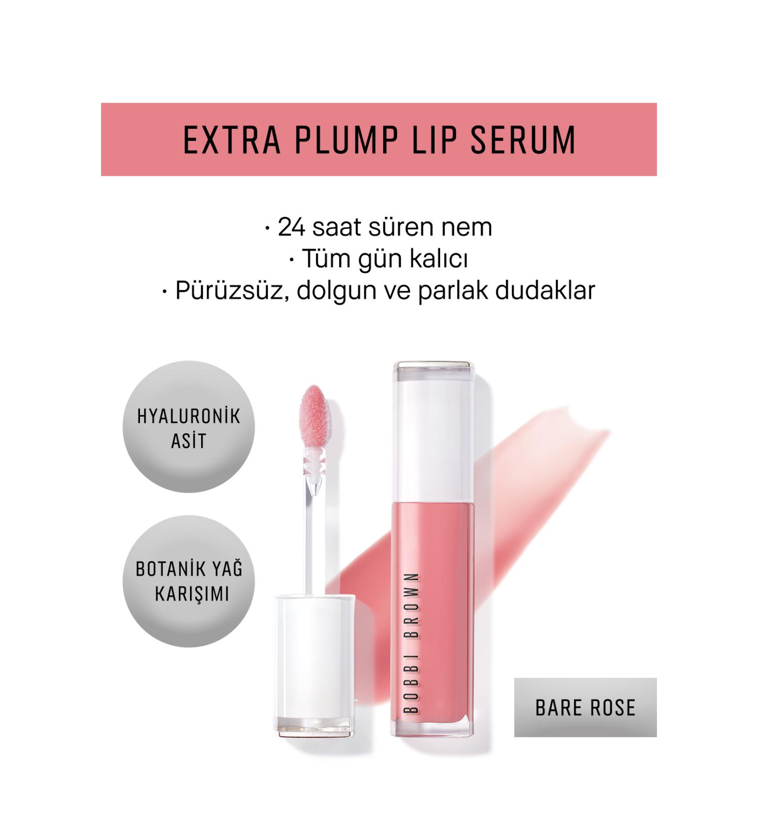 Bobbi Brown Extra Plump Plumping Lip Serum - Bare Rose 716170336121 - Buy Online on GoSupps.com