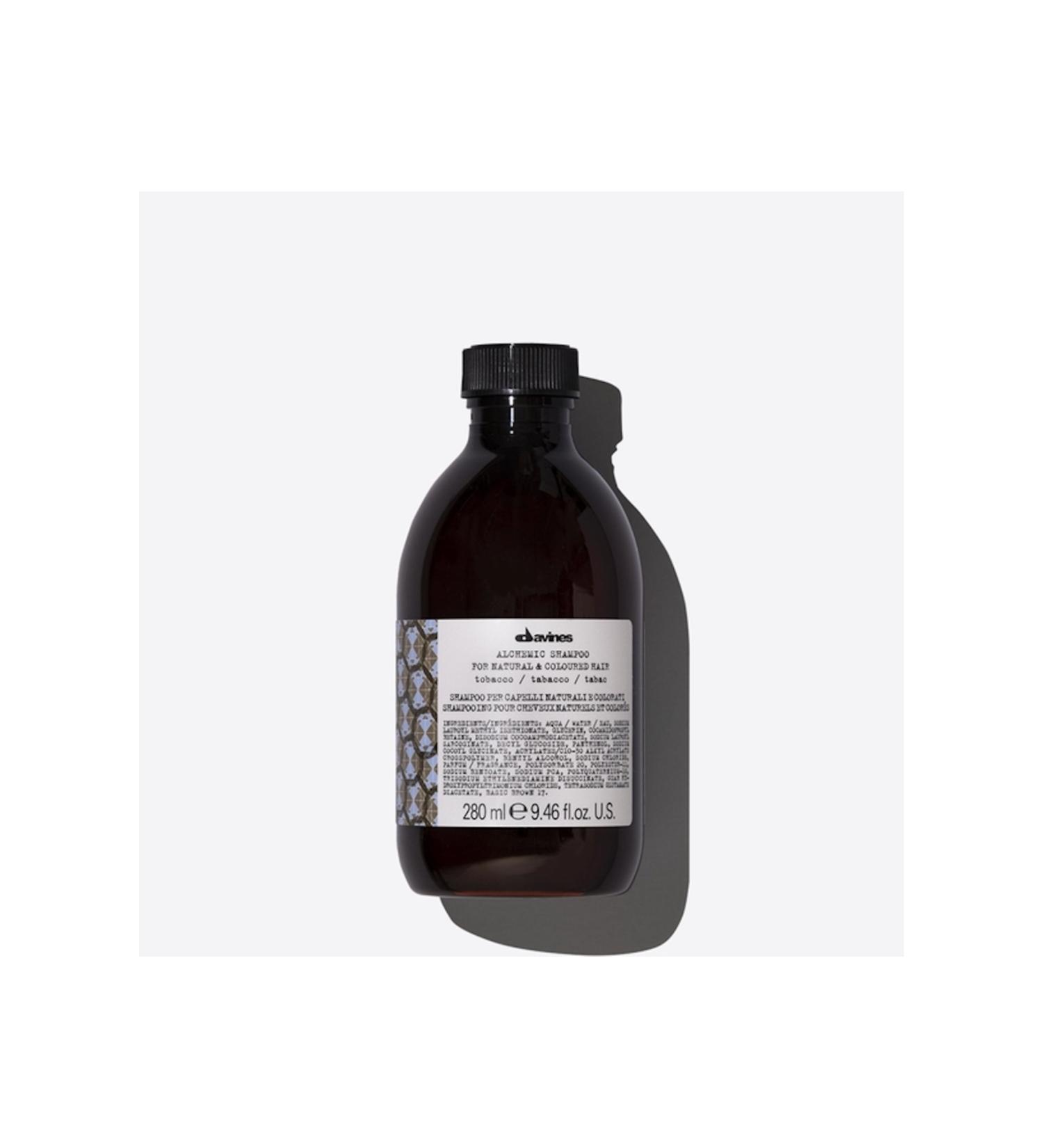 Davines Alchemic Tobacco Color Protect Sulfate-Free Shampoo for Brown Color-Treated Hair (280ml)