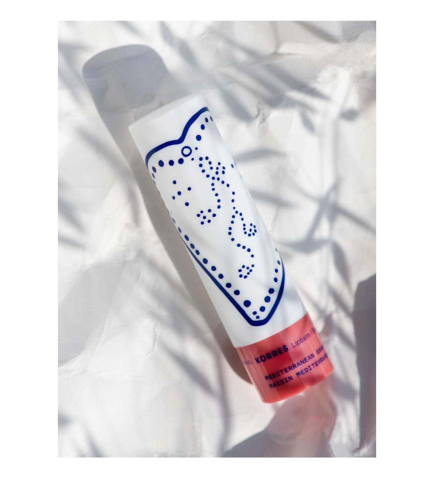 Korres MEDITERRANEAN GRAPE LIP BALM LIP PROTECTOR 4.5 GR DEMBA3751 - Buy Online on GoSupps.com