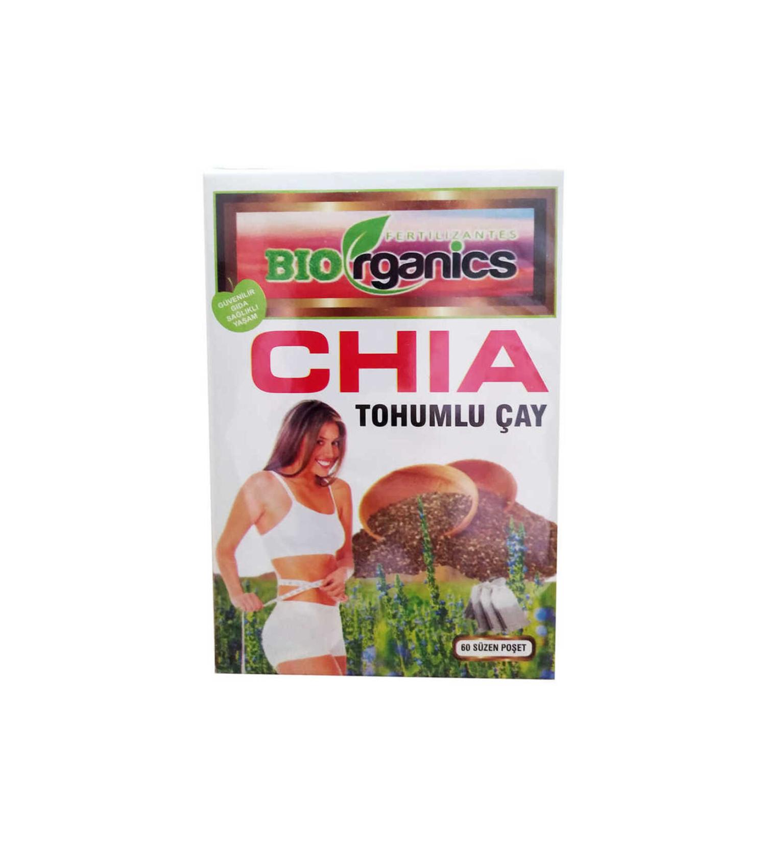 BYR Byrlkm Chia Seed Tea 60 Filter Bags Byrnew