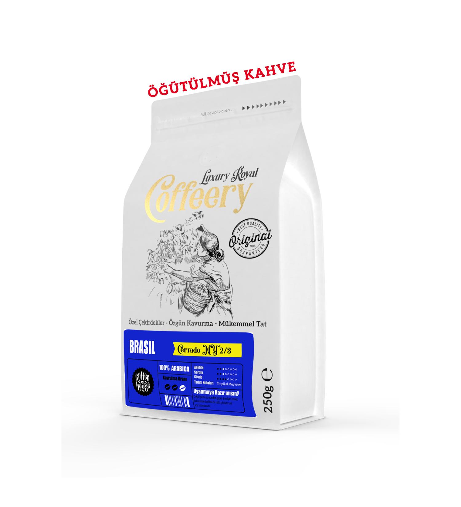 Coffeery Brasil Cerrado NY 2/3 Roast Filter Coffee 250 gr (Ground)