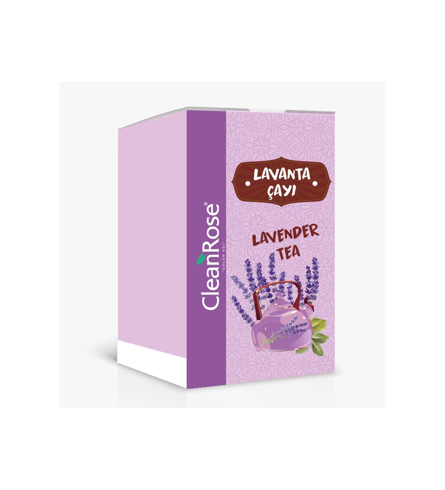 Clean Rose Isparta Lavender Tea 20 pcs