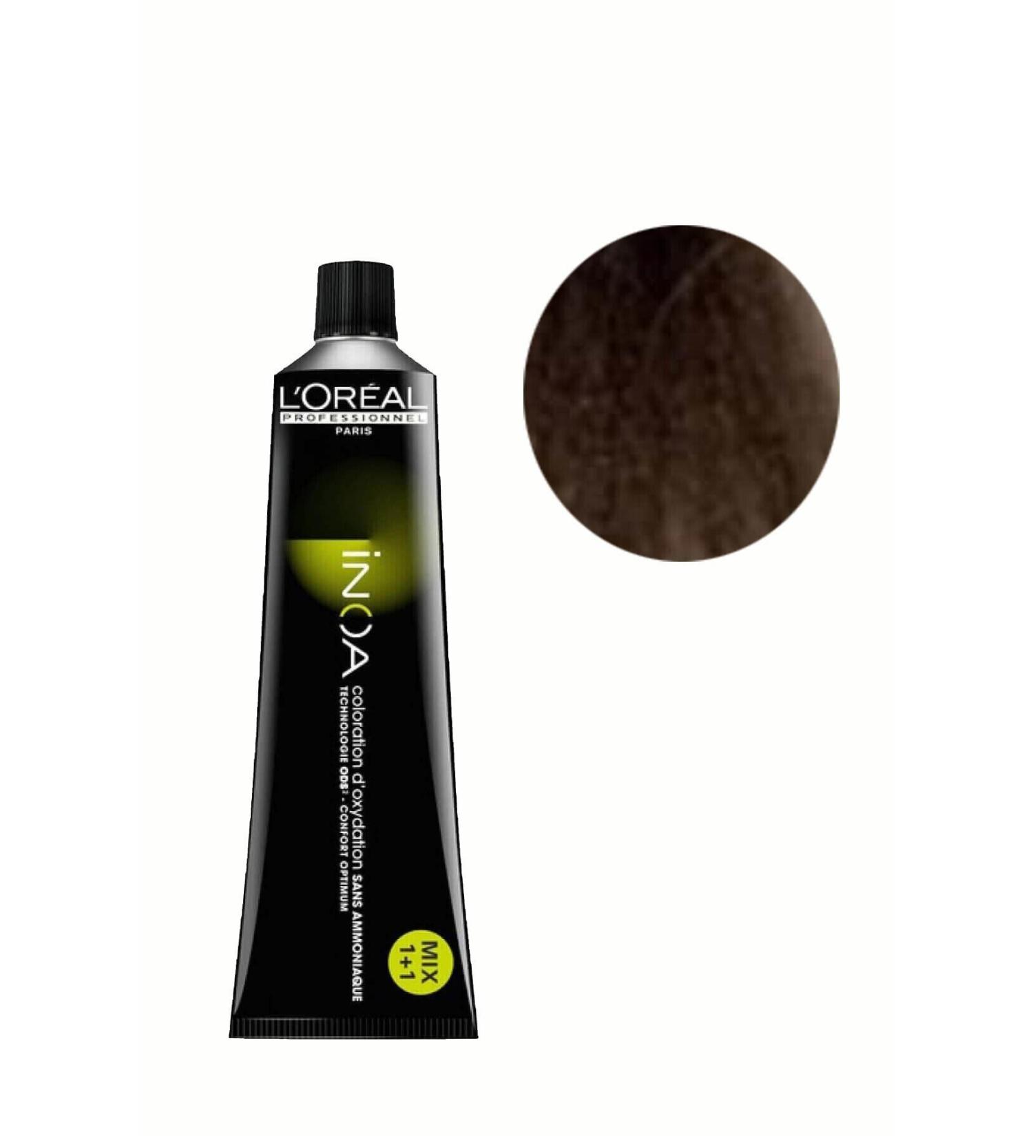 INOA Light Blonde Intense Ash 8/11 Hair Dye 60ml INOA050524121