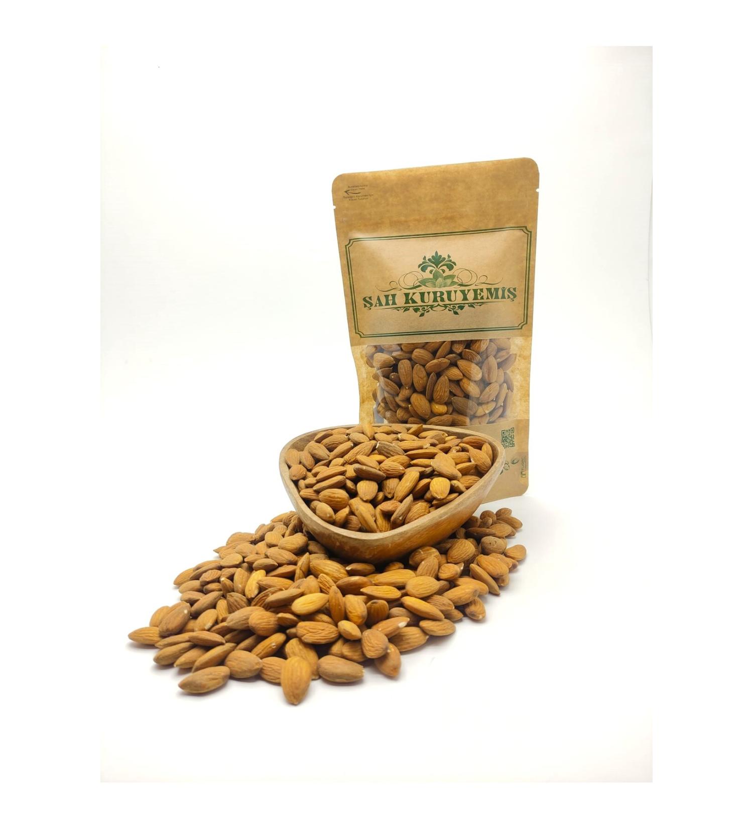 AH NUTS Raw Almond Kernels Imported 1st Class 250Gr