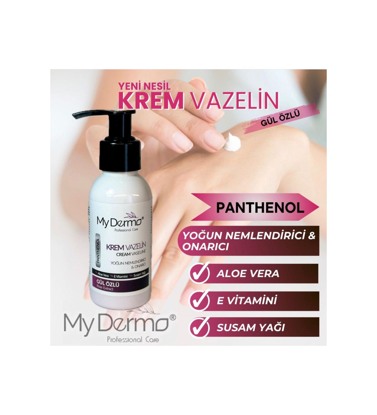 MY DERMO Cream Vaseline Rose Essence 100 ML